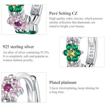 Load image into Gallery viewer, S925 Sterling Silver Delicate Flowers Women Earrings, Delicate Flowers
