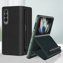 Load image into Gallery viewer, GKK Ultra-thin Horizontal Flip Leather Phone Case with Pen Slot, For Samsung Galaxy Z Fold3 5G