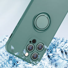Load image into Gallery viewer, All-inclusive Liquid Silicone Phone Protective Case with Ring Holder &amp; Lanyard, For iPhone 13 Pro Max