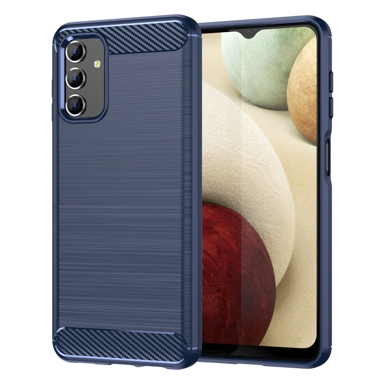 Brushed Texture Carbon Fiber TPU Phone Case, For Samsung Galaxy A13 5G, For Samsung Galaxy M52 5G