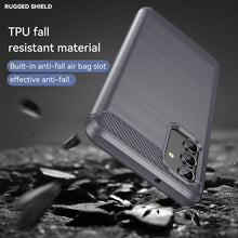 Load image into Gallery viewer, Brushed Texture Carbon Fiber TPU Phone Case, For Samsung Galaxy A13 5G, For Samsung Galaxy M52 5G