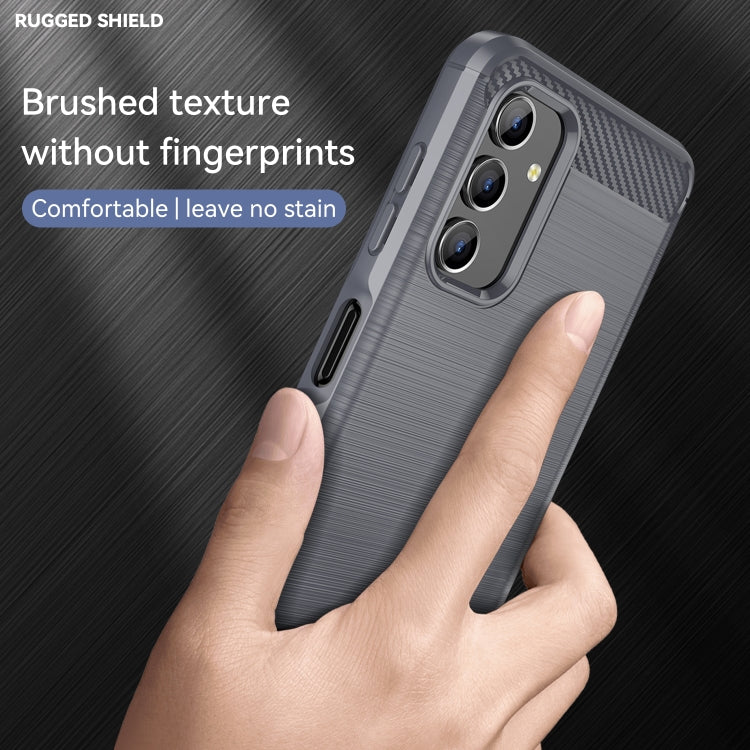 Brushed Texture Carbon Fiber TPU Phone Case, For Samsung Galaxy A13 5G, For Samsung Galaxy M52 5G