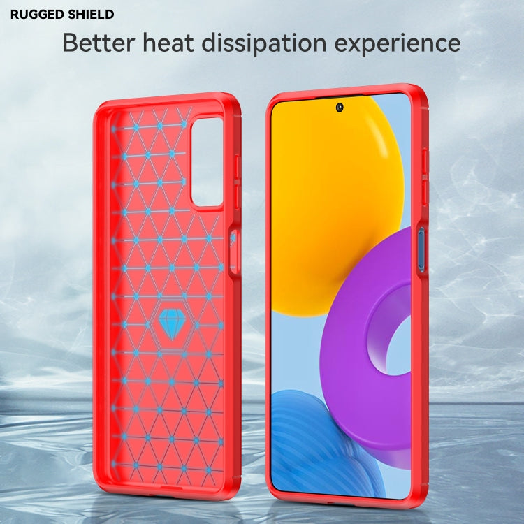 Brushed Texture Carbon Fiber TPU Phone Case, For Samsung Galaxy M52 5G, For Samsung Galaxy A13 5G
