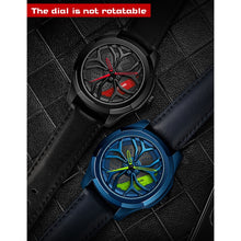 Load image into Gallery viewer, SANDA 1065 3D Hollow Out Wheel Non-rotatable Dial Quartz Watch for Men