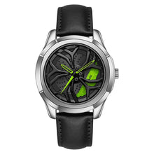 Load image into Gallery viewer, SANDA 1065 3D Hollow Out Wheel Non-rotatable Dial Quartz Watch for Men