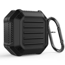 Load image into Gallery viewer, Shockproof Carbon Fiber Luggage Earphone Protective Case with Hook