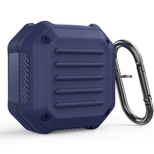 Load image into Gallery viewer, Shockproof Carbon Fiber Luggage Earphone Protective Case with Hook