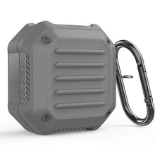 Load image into Gallery viewer, Shockproof Carbon Fiber Luggage Earphone Protective Case with Hook