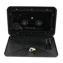 Load image into Gallery viewer, RV External Shower Box Head with Hose, A6622-01 White, A6622-02 Black