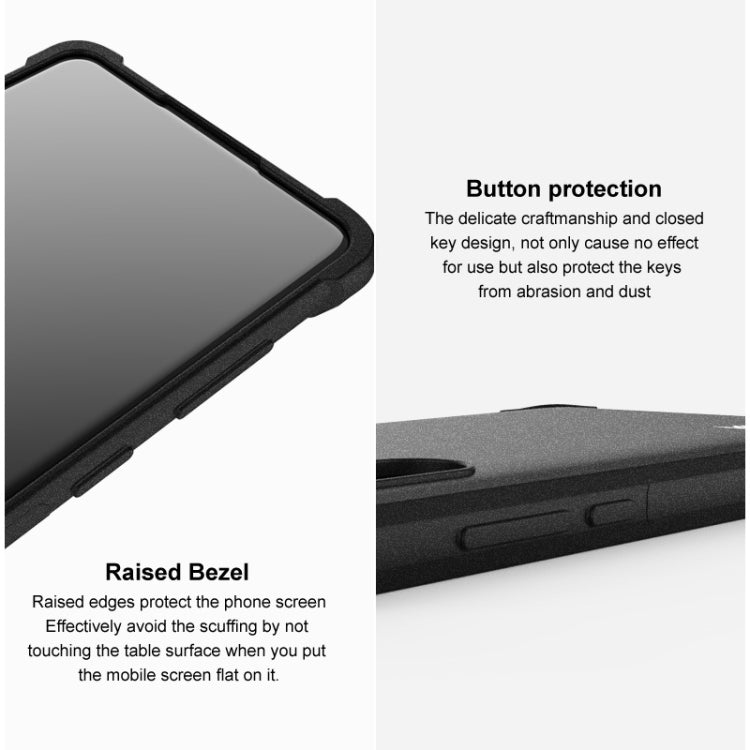 IMAK All-inclusive Shockproof Airbag TPU Case with Screen Protector, For Xiaomi Black Shark 4 Pro / 4, For Asus Zenfone 8 ZS590KS