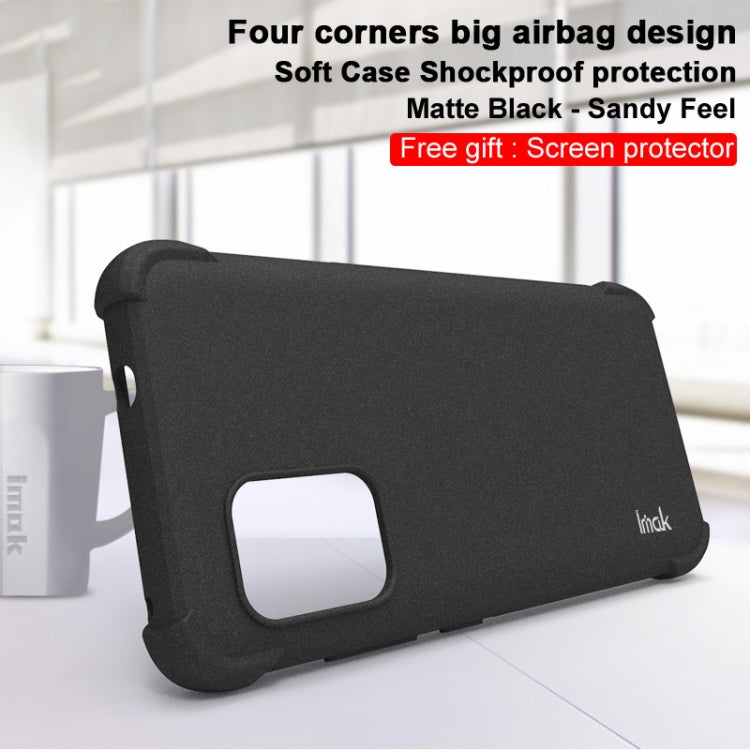 IMAK All-inclusive Shockproof Airbag TPU Case with Screen Protector, For Xiaomi Black Shark 4 Pro / 4, For Asus Zenfone 8 ZS590KS