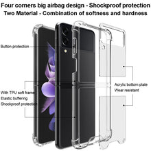 Load image into Gallery viewer, IMAK UX-9 Series Transparent Shockproof Acrylic + TPU Phone Protective Case, For Google Pixel 6, For Google Pixel 6 Pro, For Samsung Galaxy Z Flip3 5G, For Samsung Galaxy Z Fold3 5G