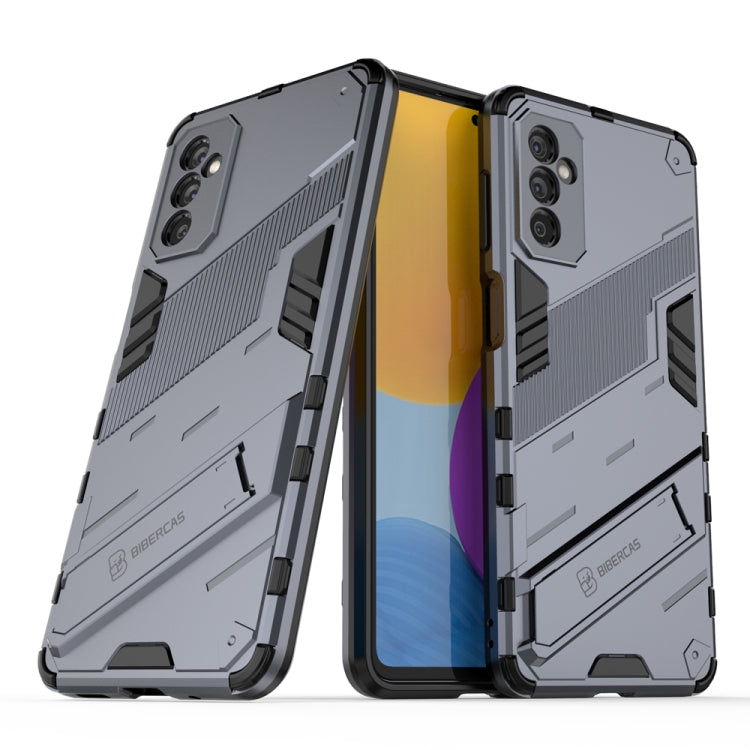 Punk Armor 2 in 1 PC + TPU Shockproof Phone Case with Invisible Holder, For OPPO K9 Pro, For Samsung Galaxy M52 5G