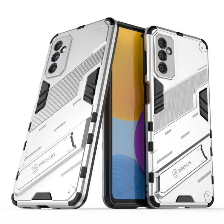 Punk Armor 2 in 1 PC + TPU Shockproof Phone Case with Invisible Holder, For OPPO K9 Pro, For Samsung Galaxy M52 5G
