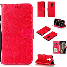 Load image into Gallery viewer, Lace Flower Horizontal Flip Leather Case with Holder &amp; Card Slots &amp; Wallet &amp; Photo Frame, For Sony Xperia 5, For Nokia 7.2, For Xiaomi Mi 9 Pro