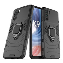 Load image into Gallery viewer, PC + TPU Shockproof Protective Phone Case with Magnetic Ring Holder, For OPPO K9 Pro, For Samsung Galaxy M52 5G