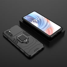 Load image into Gallery viewer, PC + TPU Shockproof Protective Phone Case with Magnetic Ring Holder, For OPPO K9 Pro, For Samsung Galaxy M52 5G