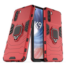 Load image into Gallery viewer, PC + TPU Shockproof Protective Phone Case with Magnetic Ring Holder, For OPPO K9 Pro, For Samsung Galaxy M52 5G