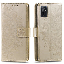 Load image into Gallery viewer, Totem Flower Embossed Horizontal Flip Phone Leather Case with Holder &amp; Card Slots &amp; Wallet, For Samsung Galaxy A03, For Samsung Galaxy M52 5G, For Xiaomi Poco X3 GT, For Xiaomi Redmi Note 11