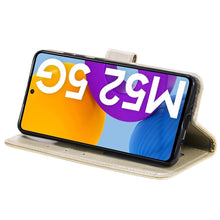 Load image into Gallery viewer, Totem Flower Embossed Horizontal Flip Phone Leather Case with Holder &amp; Card Slots &amp; Wallet, For Samsung Galaxy A03, For Samsung Galaxy M52 5G, For Xiaomi Poco X3 GT, For Xiaomi Redmi Note 11