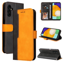 Load image into Gallery viewer, Stitching-Color Horizontal Flip Leather Phone Case with Holder &amp; Card Slots &amp; Photo Frame, For Samsung Galaxy A13 5G