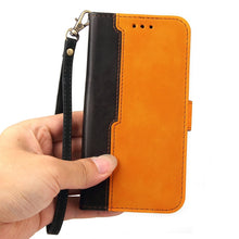Load image into Gallery viewer, Stitching-Color Horizontal Flip Leather Phone Case with Holder &amp; Card Slots &amp; Photo Frame, For Samsung Galaxy A13 5G