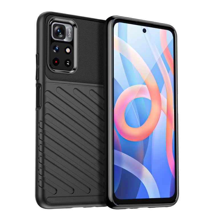 Thunderbolt Shockproof TPU Soft Phone Case, For Samsung Galaxy S22+ 5G, For Xiaomi Redmi Note 11 Pro / Note 11 Pro+, For Xiaomi Redmi Note 11 5G