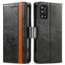 Load image into Gallery viewer, CaseNeo Splicing Dual Magnetic Buckle Leather Case with Holder &amp; Card Slots &amp; Wallet, For Doogee N40 Pro, For Infinix Zero 8, For Vodafone Smart E11, For Wiko Power U30, For Xiaomi 11T / 11T Pro, For Samsung Galaxy S20 FE