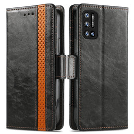 CaseNeo Splicing Dual Magnetic Buckle Leather Case with Holder & Card Slots & Wallet, For Doogee N40 Pro, For Infinix Zero 8, For Vodafone Smart E11, For Wiko Power U30, For Xiaomi 11T / 11T Pro, For Samsung Galaxy S20 FE