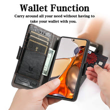 Load image into Gallery viewer, CaseNeo Splicing Dual Magnetic Buckle Leather Case with Holder &amp; Card Slots &amp; Wallet, For Xiaomi 11T / 11T Pro, For Samsung Galaxy S20 FE