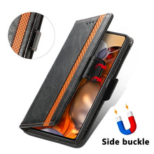 Load image into Gallery viewer, CaseNeo Splicing Dual Magnetic Buckle Leather Case with Holder &amp; Card Slots &amp; Wallet, For Xiaomi 11T / 11T Pro, For Samsung Galaxy S20 FE