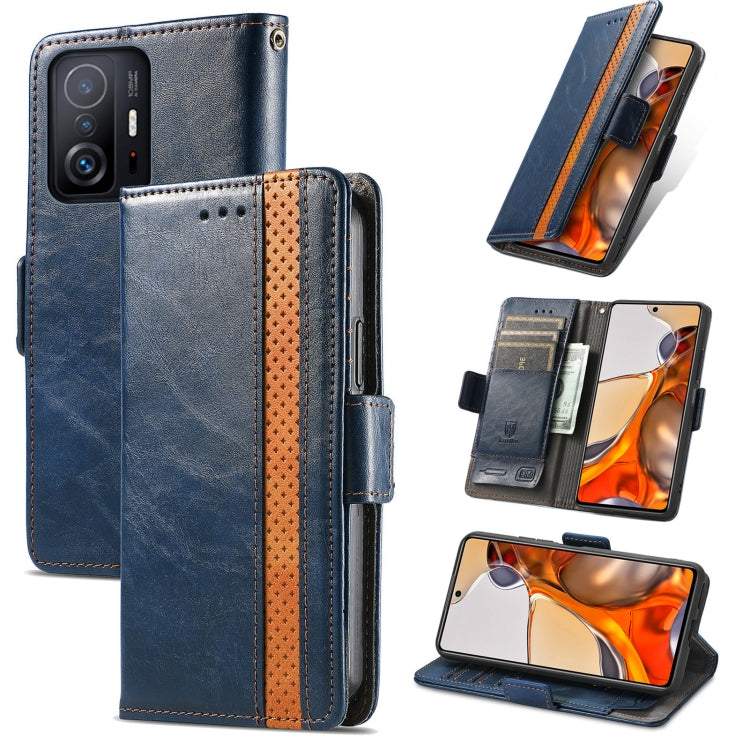 CaseNeo Splicing Dual Magnetic Buckle Leather Case with Holder & Card Slots & Wallet, For Doogee N40 Pro, For Xiaomi 11T / 11T Pro, For Samsung Galaxy S20 FE
