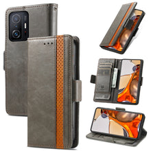 Load image into Gallery viewer, CaseNeo Splicing Dual Magnetic Buckle Leather Case with Holder &amp; Card Slots &amp; Wallet, For Doogee N40 Pro, For Xiaomi 11T / 11T Pro, For Samsung Galaxy S20 FE