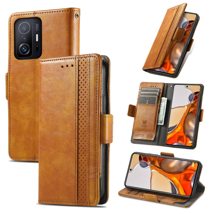 CaseNeo Splicing Dual Magnetic Buckle Leather Case with Holder & Card Slots & Wallet, For Doogee N40 Pro, For Xiaomi 11T / 11T Pro, For Samsung Galaxy S20 FE