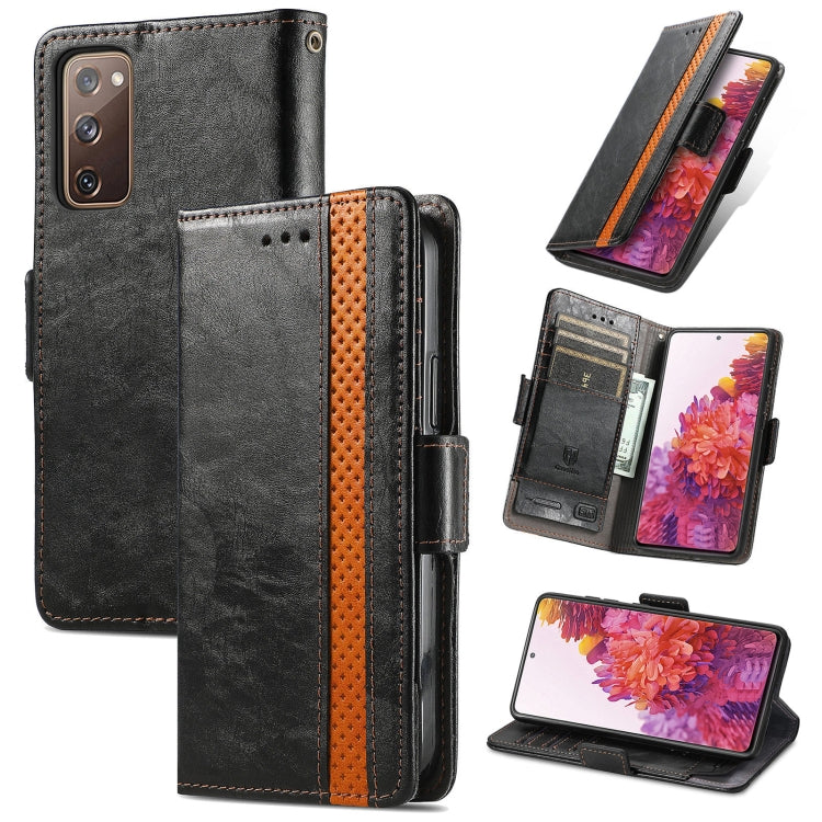 CaseNeo Splicing Dual Magnetic Buckle Leather Case with Holder & Card Slots & Wallet, For Doogee N40 Pro, For Xiaomi 11T / 11T Pro, For Samsung Galaxy S20 FE