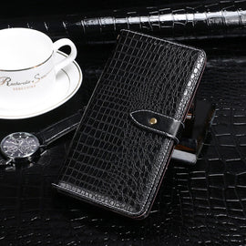 idewei Crocodile Texture Horizontal Flip Phone Leather Case, For OPPO A55 4G, For Xiaomi Redmi Note 11, For Xiaomi Redmi Note 11 Pro, For Samsung Galaxy M52 5G, For ZTE Blade V30 Vita, For Honor X30i