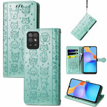 Load image into Gallery viewer, Cat and Dog Embossed Horizontal Flip Phone Leather Case with Holder &amp; Card Slot &amp; Wallet &amp; Lanyard, For Doogee N40 Pro, For Infinix Zero 8, For OPPO Realme C21Y, For Vodafone Smart E11, For Wiko Power U30, For Xiaomi Mi 11T / 11T Pro                   ...