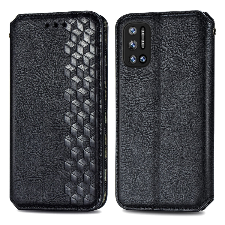 Cubic Grid Pressed Horizontal Flip Magnetic Leather Case with Holder & Card Slots & Wallet, For Doogee N40 Pro, For OPPO Realme C21Y, For Xiaomi Mi 11T / Mi 11T Pro, For Google Pixel 6, For Honor Play 5T Youth