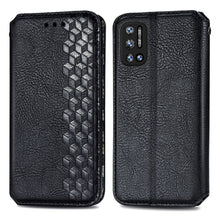 Load image into Gallery viewer, Cubic Grid Pressed Horizontal Flip Magnetic Leather Case with Holder &amp; Card Slots &amp; Wallet, For Doogee N40 Pro, For OPPO Realme C21Y, For Xiaomi Mi 11T / Mi 11T Pro, For Google Pixel 6, For Honor Play 5T Youth