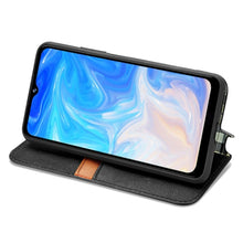 Load image into Gallery viewer, Cubic Grid Pressed Horizontal Flip Magnetic Leather Case with Holder &amp; Card Slots &amp; Wallet, For Doogee N40 Pro, For OPPO Realme C21Y, For Xiaomi Mi 11T / Mi 11T Pro, For Google Pixel 6, For Honor Play 5T Youth