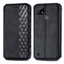 Load image into Gallery viewer, Cubic Grid Pressed Horizontal Flip Magnetic Leather Case with Holder &amp; Card Slots &amp; Wallet, For OPPO Realme C21Y, For Xiaomi Mi 11T / Mi 11T Pro, For Google Pixel 6, For Honor Play 5T Youth