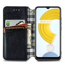 Load image into Gallery viewer, Cubic Grid Pressed Horizontal Flip Magnetic Leather Case with Holder &amp; Card Slots &amp; Wallet, For OPPO Realme C21Y, For Xiaomi Mi 11T / Mi 11T Pro, For Google Pixel 6, For Honor Play 5T Youth