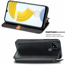 Load image into Gallery viewer, Cubic Grid Pressed Horizontal Flip Magnetic Leather Case with Holder &amp; Card Slots &amp; Wallet, For OPPO Realme C21Y, For Xiaomi Mi 11T / Mi 11T Pro, For Google Pixel 6, For Honor Play 5T Youth