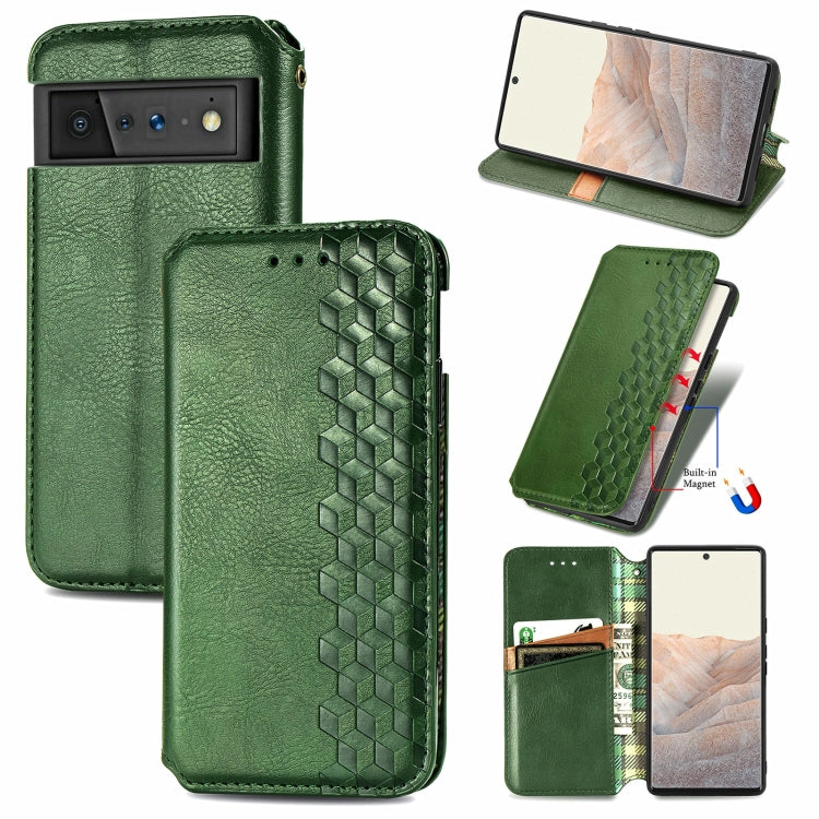 Cubic Grid Pressed Horizontal Flip Magnetic Leather Case with Holder & Card Slots & Wallet, For Doogee N40 Pro, For Infinix Zero 8, For OPPO Realme C21Y, For Vodafone Smart E11, For Wiko Power U30, For Xiaomi Mi 11T / Mi 11T Pro, For Google Pixel 6    ...