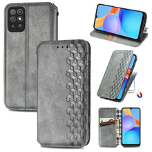 Load image into Gallery viewer, Cubic Grid Pressed Horizontal Flip Magnetic Leather Case with Holder &amp; Card Slots &amp; Wallet, For Doogee N40 Pro, For Infinix Zero 8, For OPPO Realme C21Y, For Vodafone Smart E11, For Wiko Power U30, For Xiaomi Mi 11T / Mi 11T Pro, For Google Pixel 6    ...