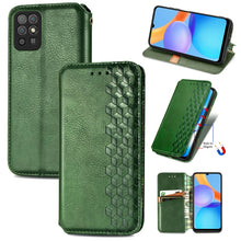 Load image into Gallery viewer, Cubic Grid Pressed Horizontal Flip Magnetic Leather Case with Holder &amp; Card Slots &amp; Wallet, For Doogee N40 Pro, For Infinix Zero 8, For OPPO Realme C21Y, For Vodafone Smart E11, For Wiko Power U30, For Xiaomi Mi 11T / Mi 11T Pro, For Google Pixel 6    ...