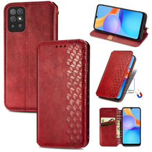 Load image into Gallery viewer, Cubic Grid Pressed Horizontal Flip Magnetic Leather Case with Holder &amp; Card Slots &amp; Wallet, For Doogee N40 Pro, For Infinix Zero 8, For OPPO Realme C21Y, For Vodafone Smart E11, For Wiko Power U30, For Xiaomi Mi 11T / Mi 11T Pro, For Google Pixel 6    ...