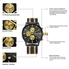 Load image into Gallery viewer, BAOGELA 1611 Small Three-pin Luminous Chronograph Calendar Quartz Watch For Men