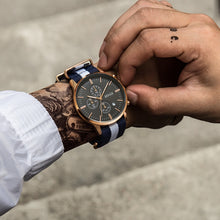 Load image into Gallery viewer, BAOGELA 1611 Small Three-pin Luminous Chronograph Calendar Quartz Watch For Men