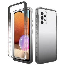 High Transparency Two-color Gradual Change PC+TPU Phone Case, For Samsung Galaxy A32 4G, For Samsung Galaxy A22 4G, For Samsung Galaxy A42 5G, For Samsung Galaxy A03s 164mm, For Samsung Galaxy A03s 166mm